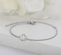 Golden hour dainty sun bracelet
