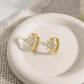 Celestial Starburst Huggie Earrings